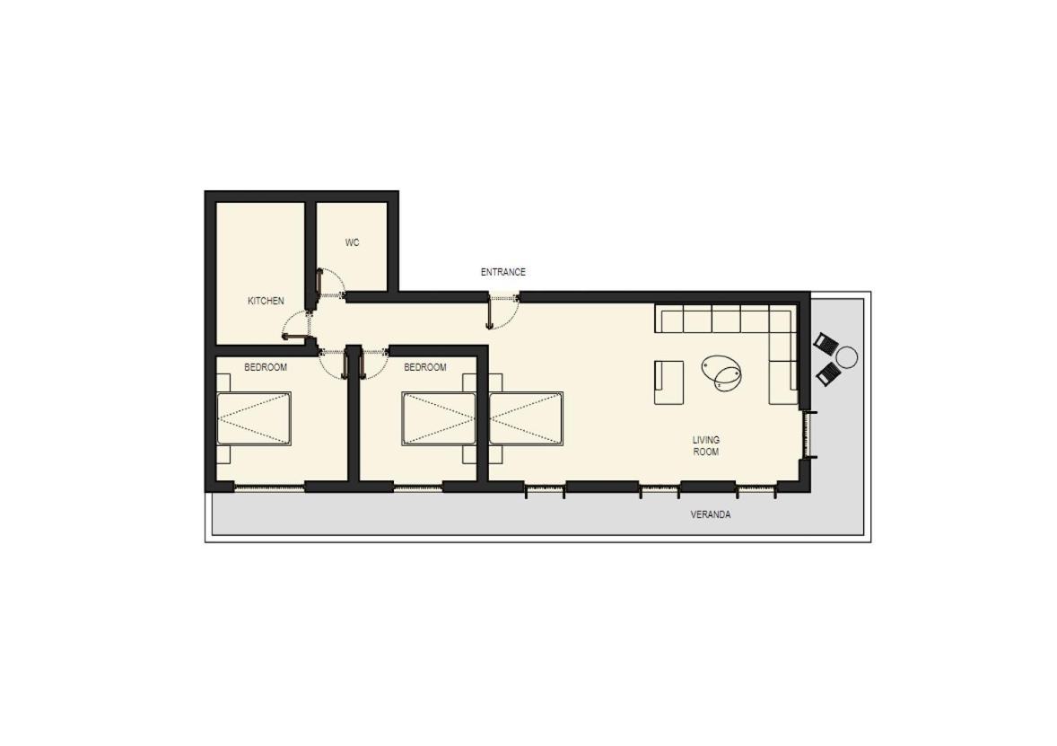 Apartamento Houseloft Koromila Sea View Tesalónica Exterior foto
